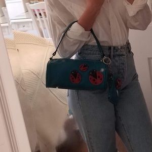 Vintage Tommy Hilfiger Ladybug Barrel Purse